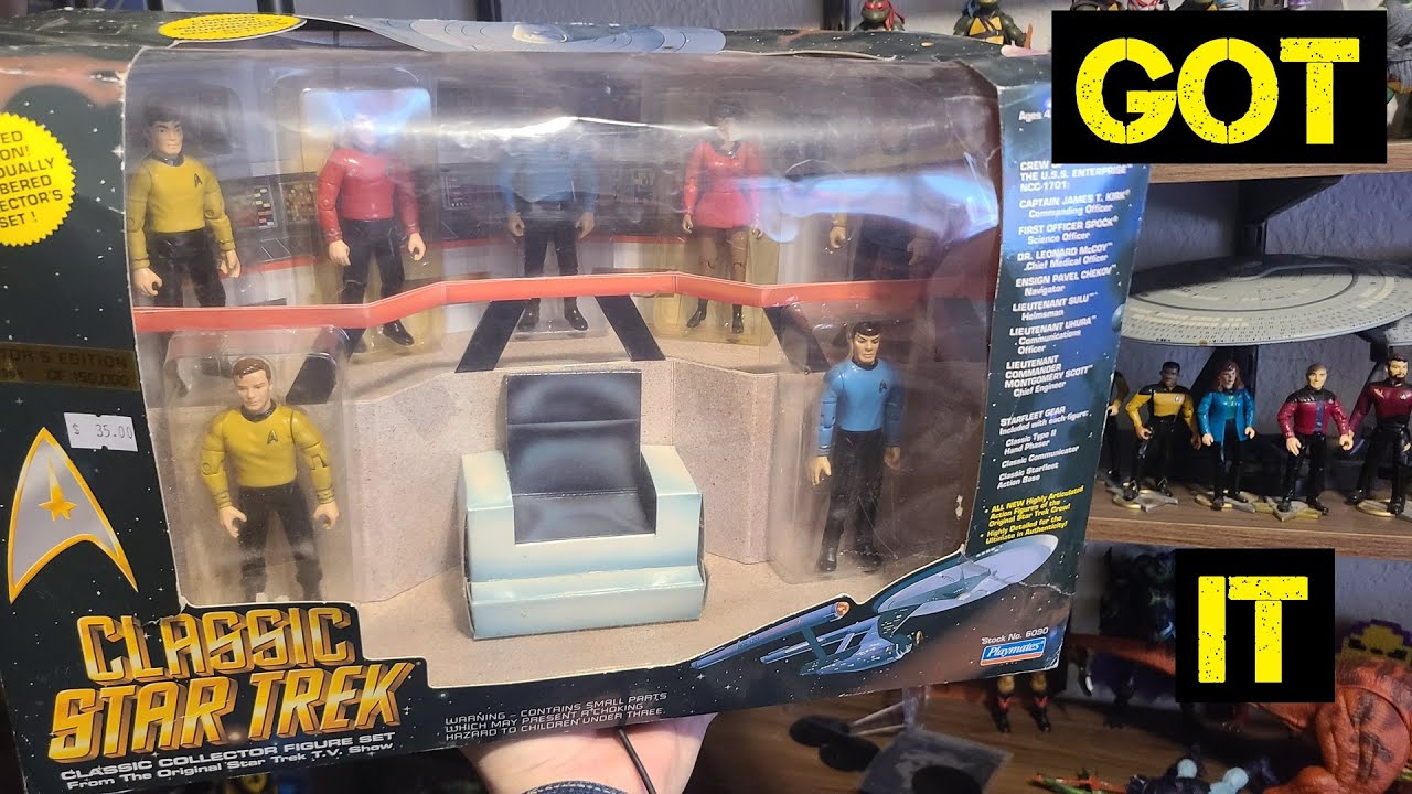 Добавляю на полку бокс-сет Star Trek TOS Bride Crew.