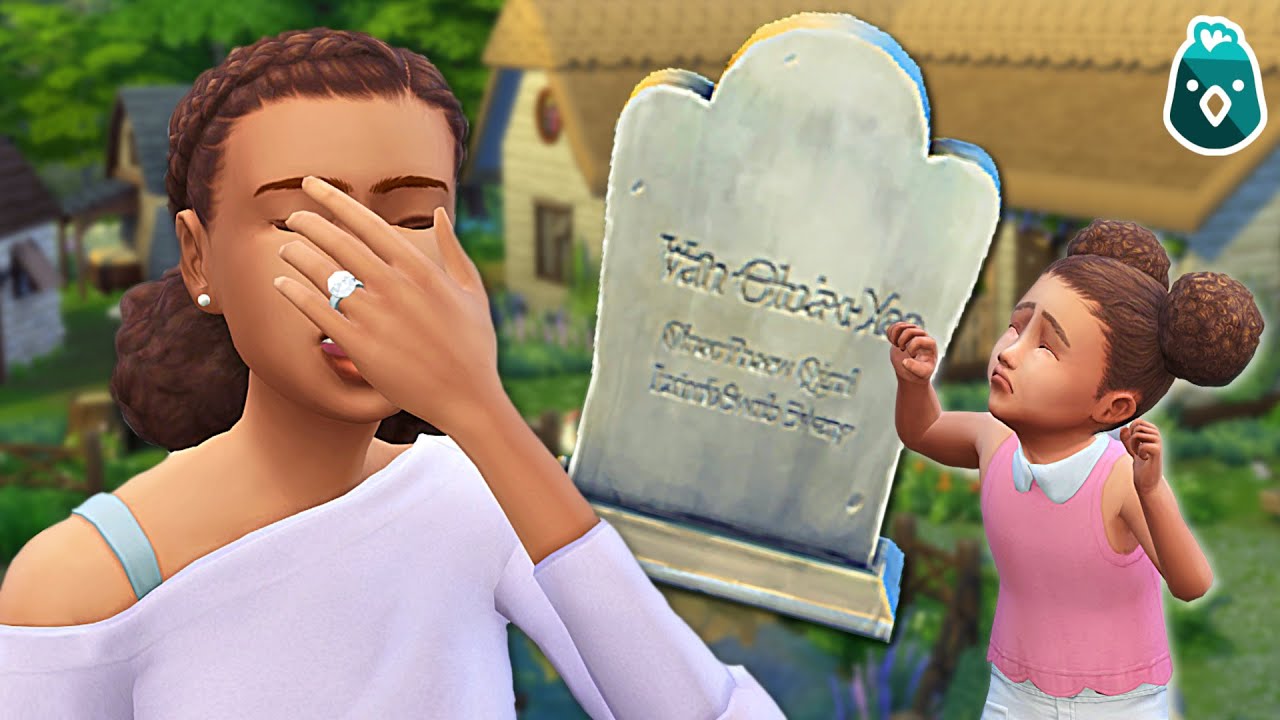 this story begins with a tragedy... 💔💀 | Let's Play The Sims 4: Cottage Living #1