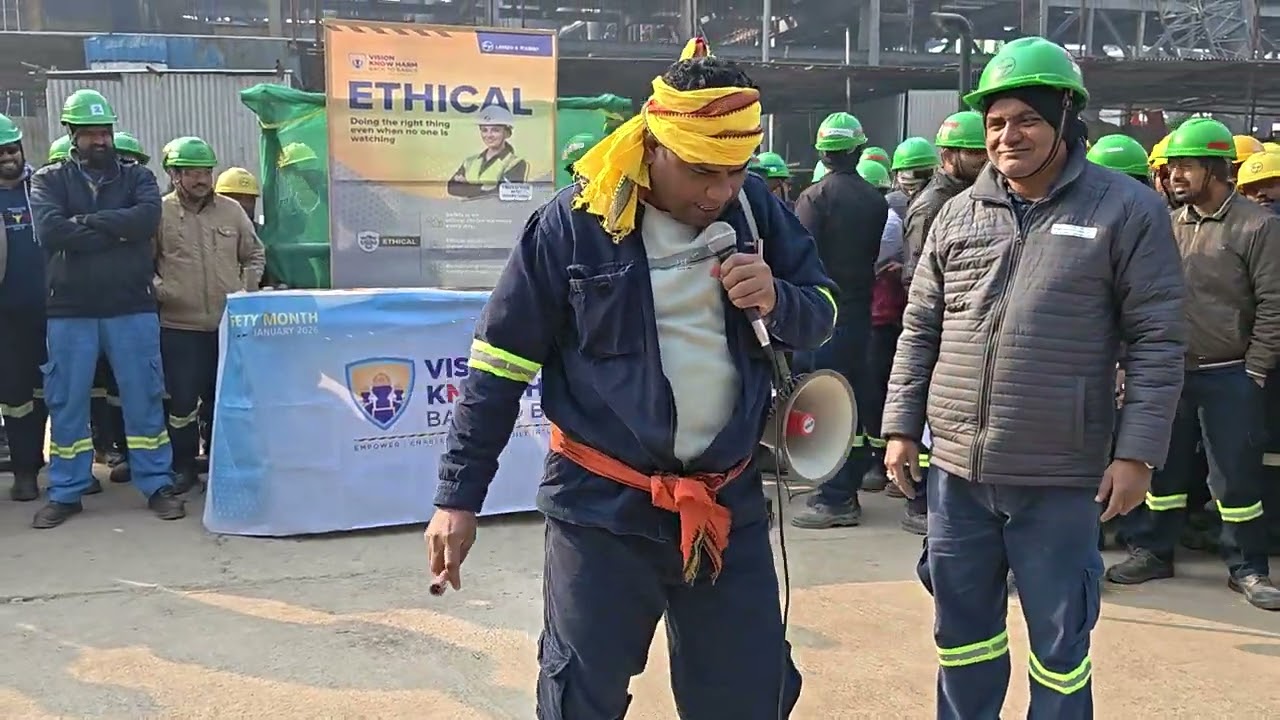 Skit on road safety.