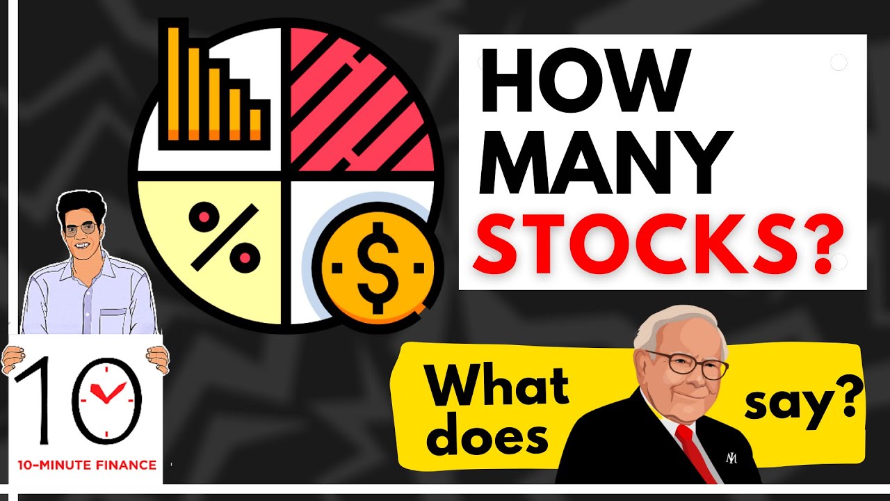 How Many Stocks Should I Buy As A Beginner In My Portfolio? 5? 10? 20? 30? [WARREN BUFFET]