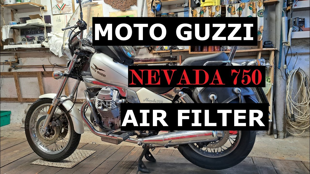 Moto Guzzi Nevada 750 air filter change /  Moto Guzzi nevada 750 levegőszűrő csere