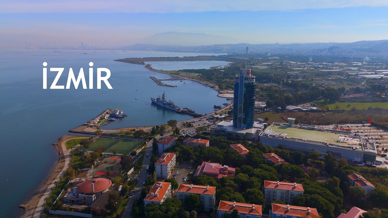 İzmir'de Güzel Bir Günden Drone ile Manzaralar | 4K | DJI MINI 4 PRO ile Kaydedilmiştir