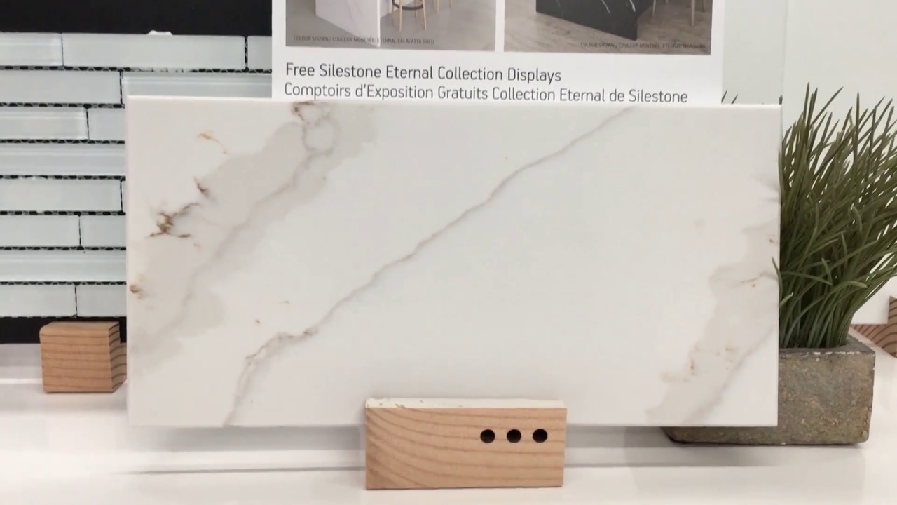 Eternal Calacatta Gold Silestone | Stone and Quartz