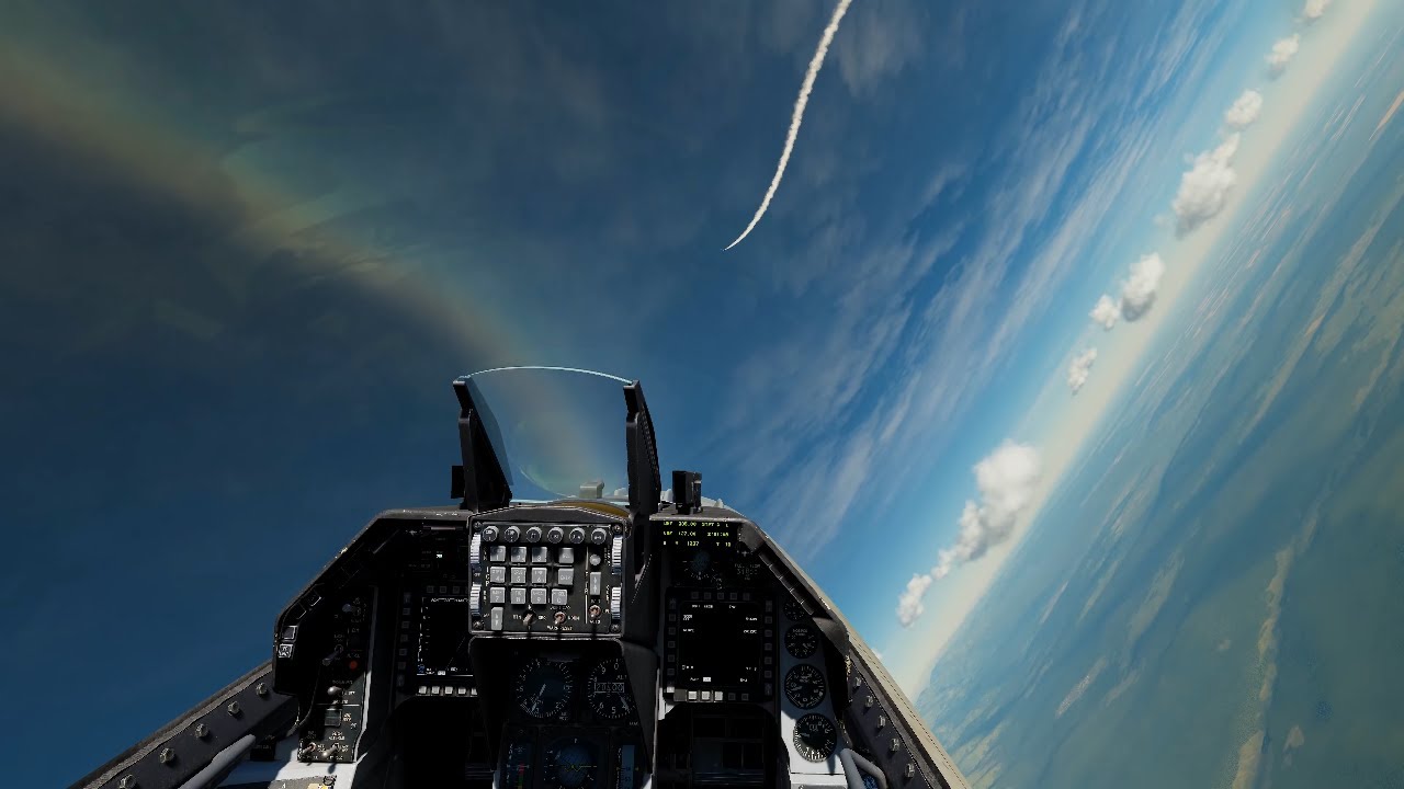 Dcs World 2.5.6 - F16 Dogfight - Real Life Graphics - 4k 60 Fps
