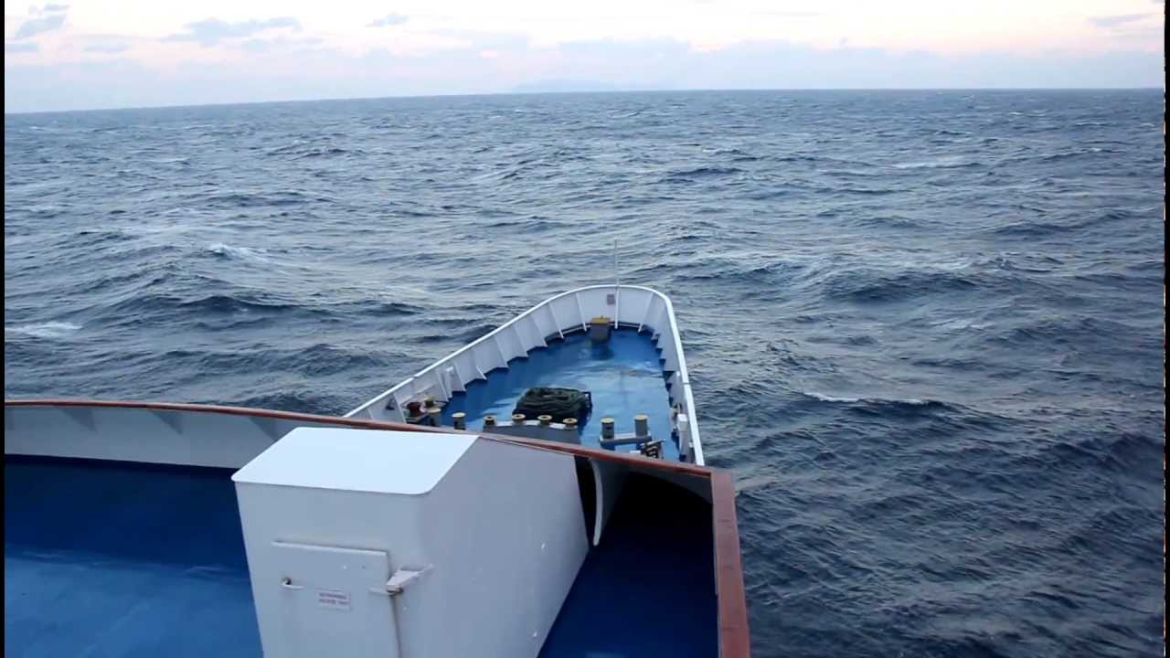 VITSENTZOS KORNAROS, rough seas, 12/1/2012.