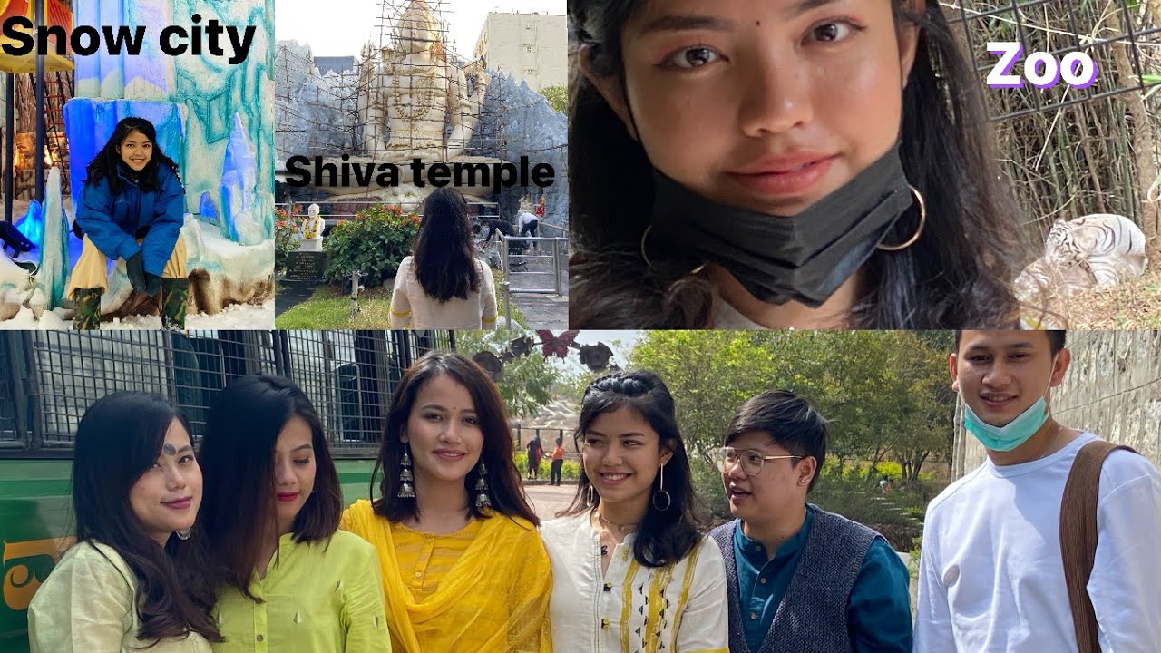 Exploring bangalore||Zoo||Snow city||Shiva temple||Susmita Sapam