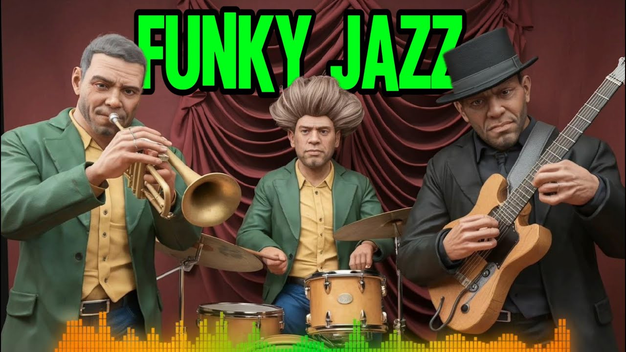 Funky Jazz Mix - 6 Tracks - Instrumental