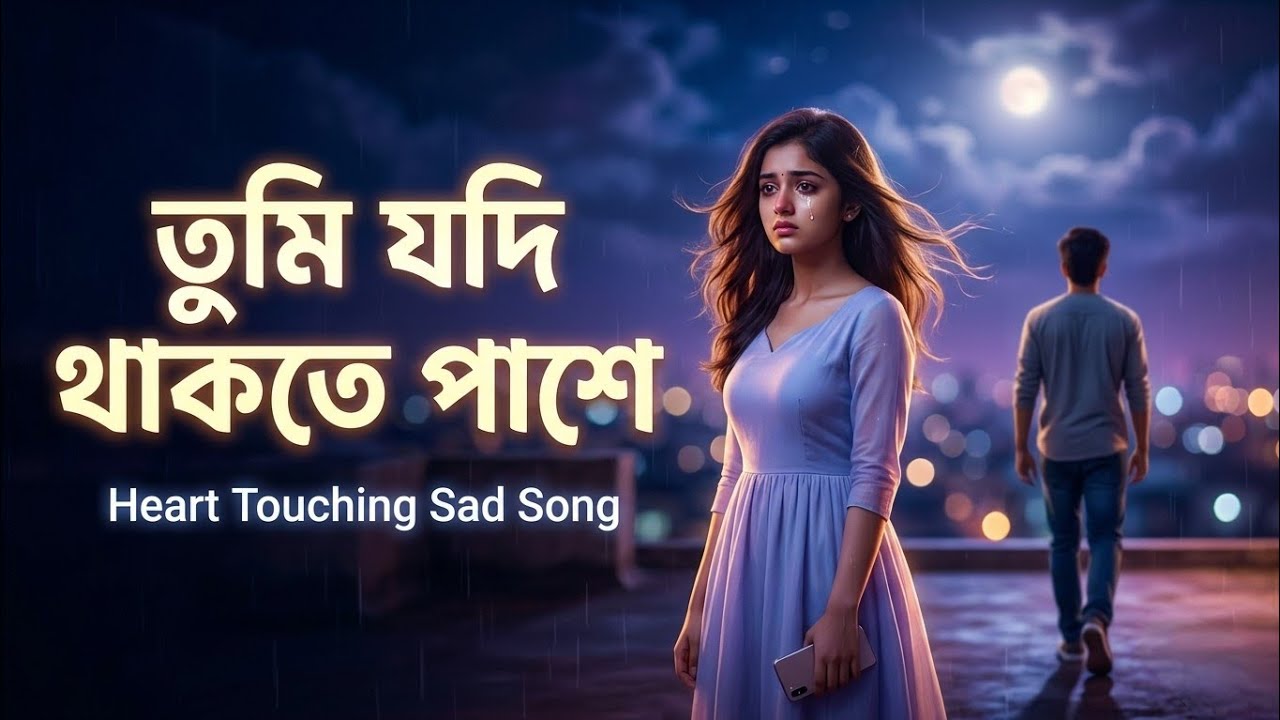 তুমি যদি থাকতে পাশে 💔 | Heart Touching Romantic Sad Song | Bengali Emotional Love Song