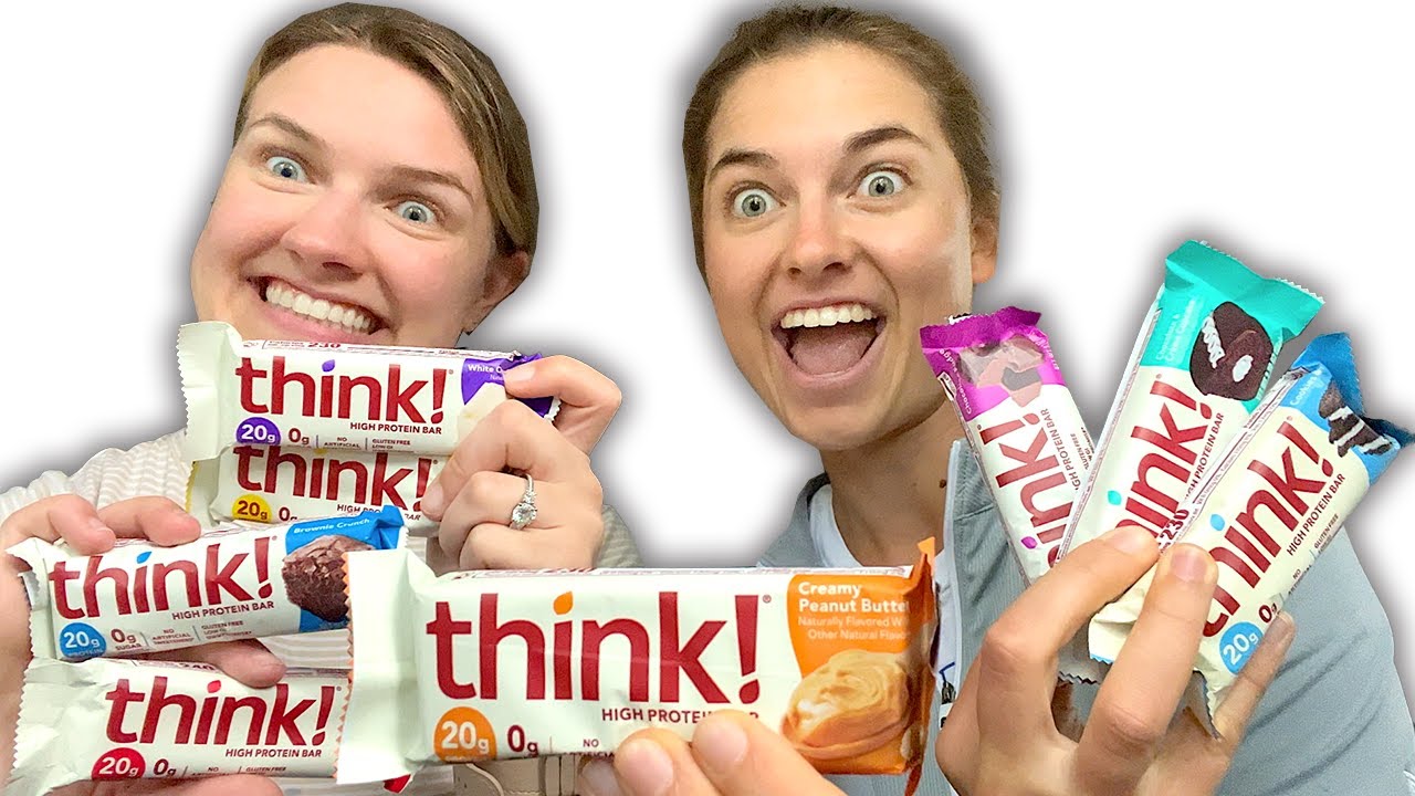 think! Protein Bars Taste Test & Review!