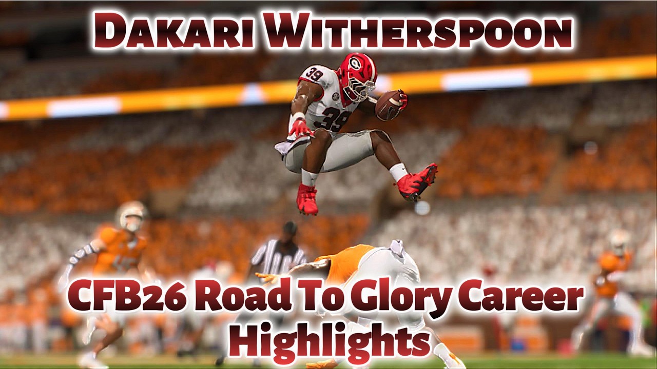 CFB26 RTG Dakari Witherspoon Career Highlight