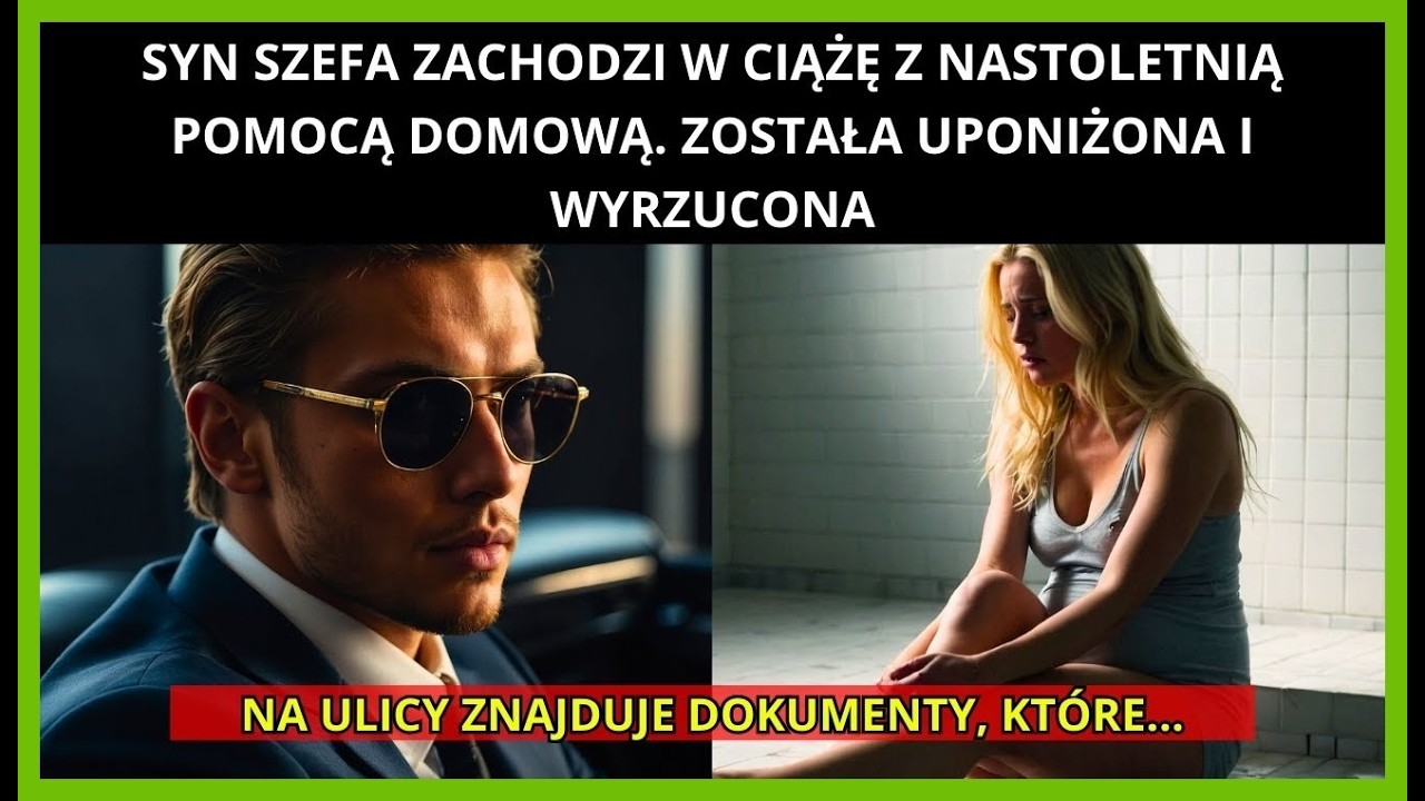 W CIĄŻY I WYRZUCONA. ZOSTAJE BEZ DOMU, ALE ODDAJE DOKUMENTY MILIONERA I TO...