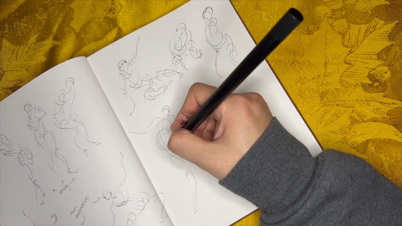 Studying Vilppu Drawing Manual - Gesture