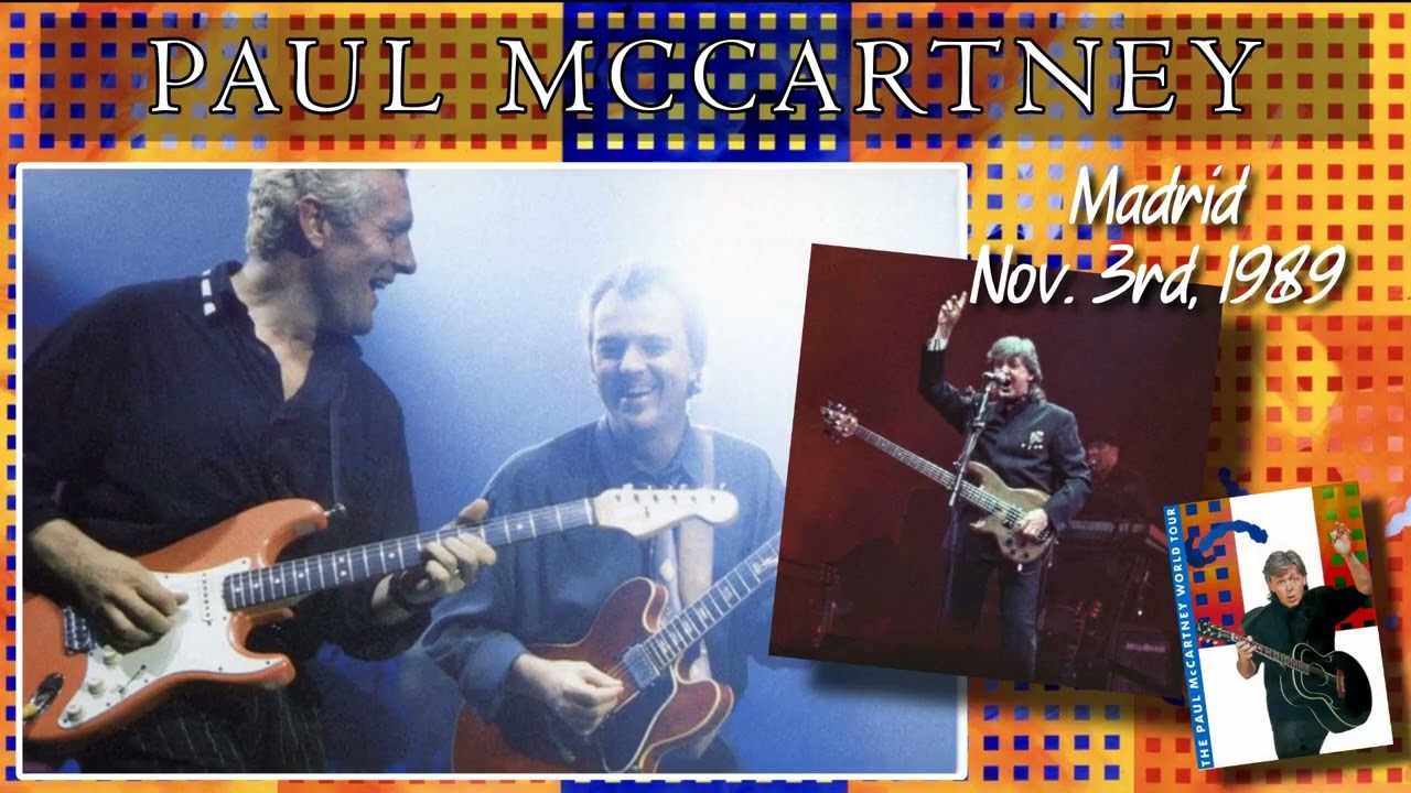 Paul McCartney - Live in Madrid (November 3rd, 1989)