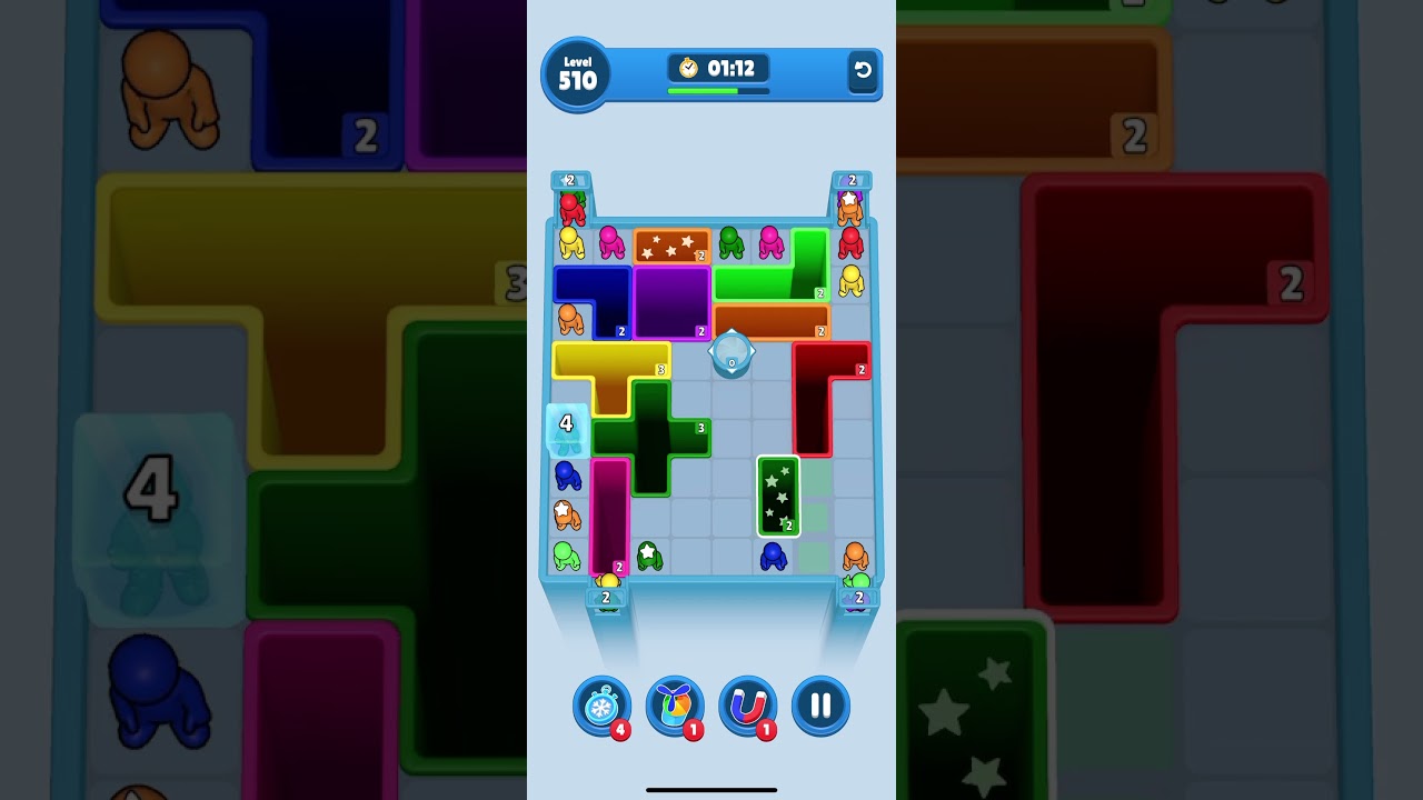 Drop Away:Color Puzzle Walkthrough Level 510 #dropaway #games #gaming #gameplay #walkthroughgameplay