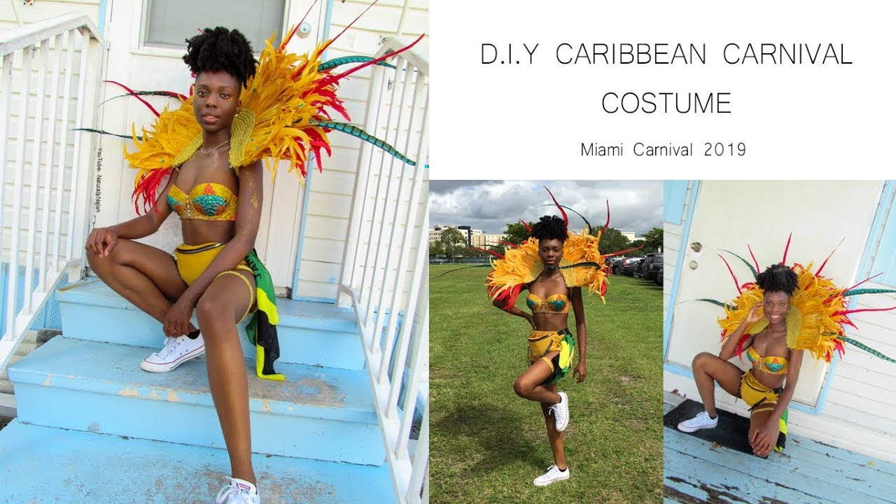 D.I.Y Carnival Costume! Collar, Bra, & Accessories.