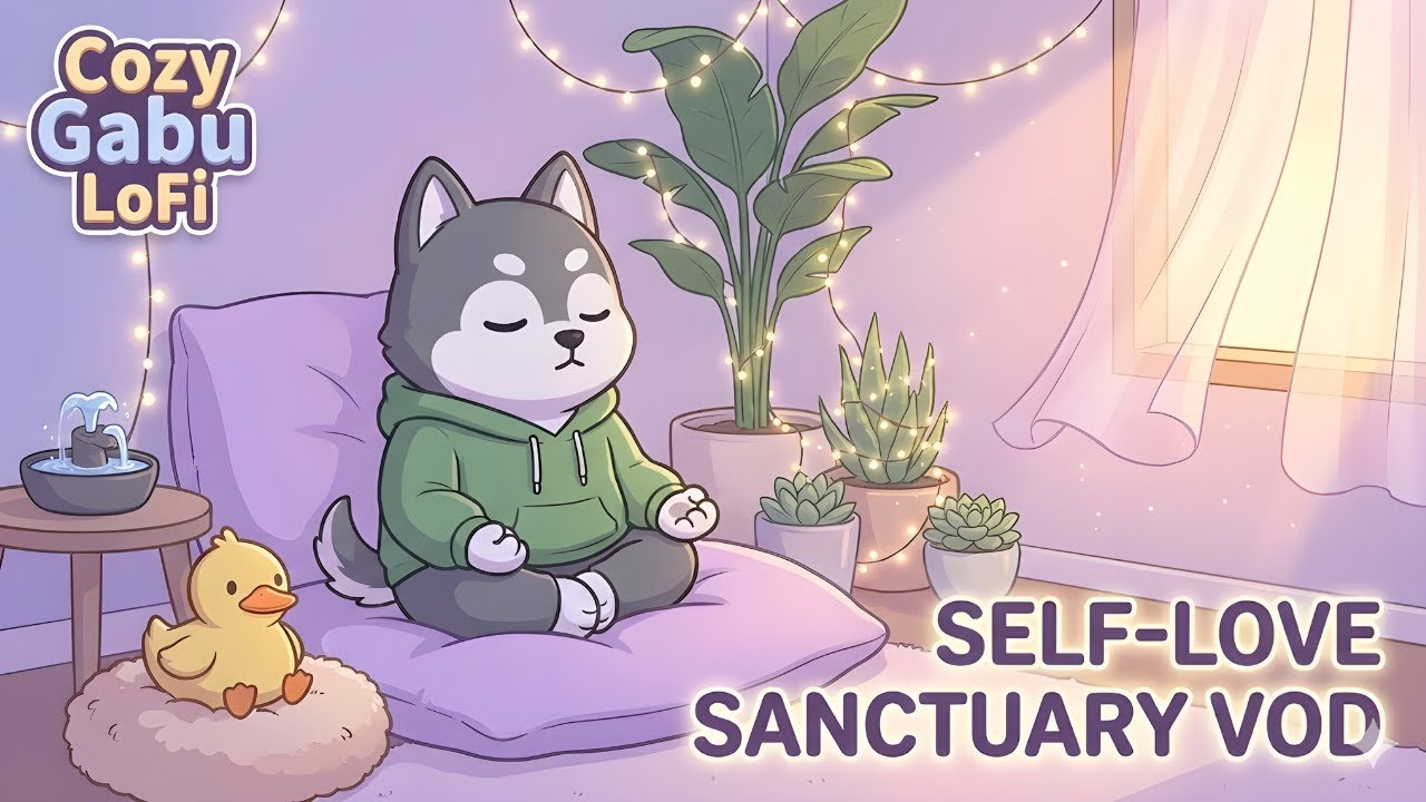 breathe in peace 🌿 a self-love sanctuary lofi mix