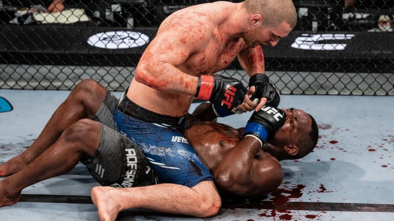 UNSTOPPABLE STRIKES👊 | SEAN STRICKLAND VS ISRAEL ADESANYA | UFC 5