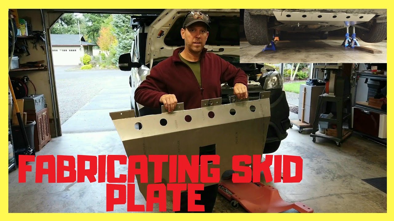 FABRICATING & INSTALLING A ALUMINUM SKID PLATE ON OUR RAM PROMASTER CITY.