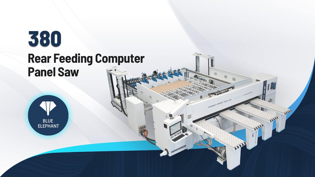 Latest 380 Rear Loading Computer Beam Saw Panel Dividing Machine for Sale in Netherlands NL