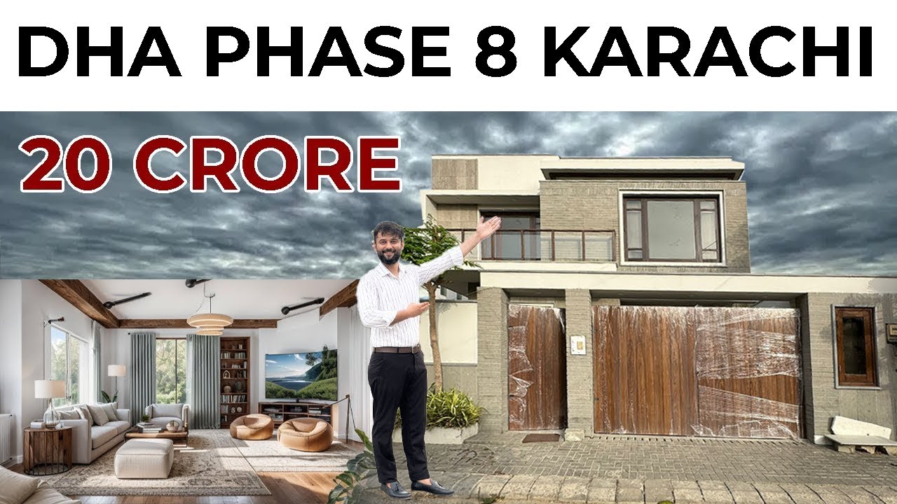 DHA Phase 8 Karachi | Brand New Villa 500 Yards For Sale | Prime Location