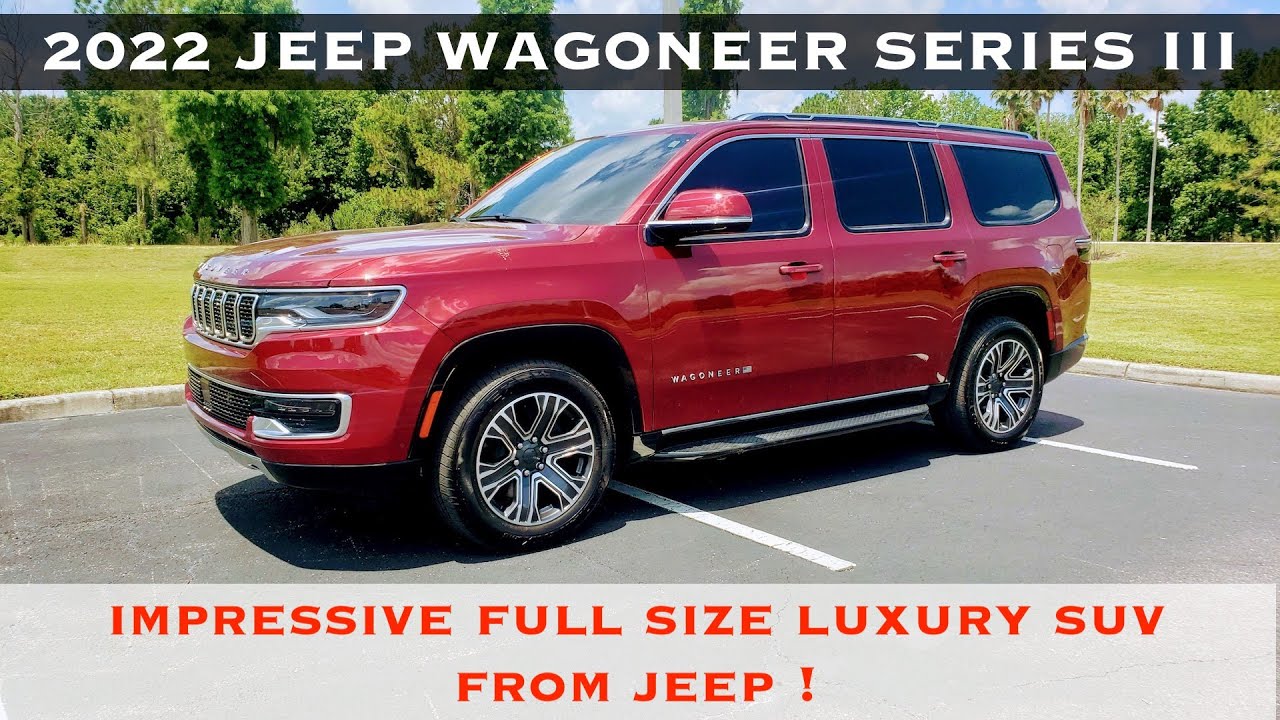 2022 Jeep Wagoneer Series III 5.7L V8 AWD  - POV Review and Test Drive - One Of The Best F/S SUV's ?