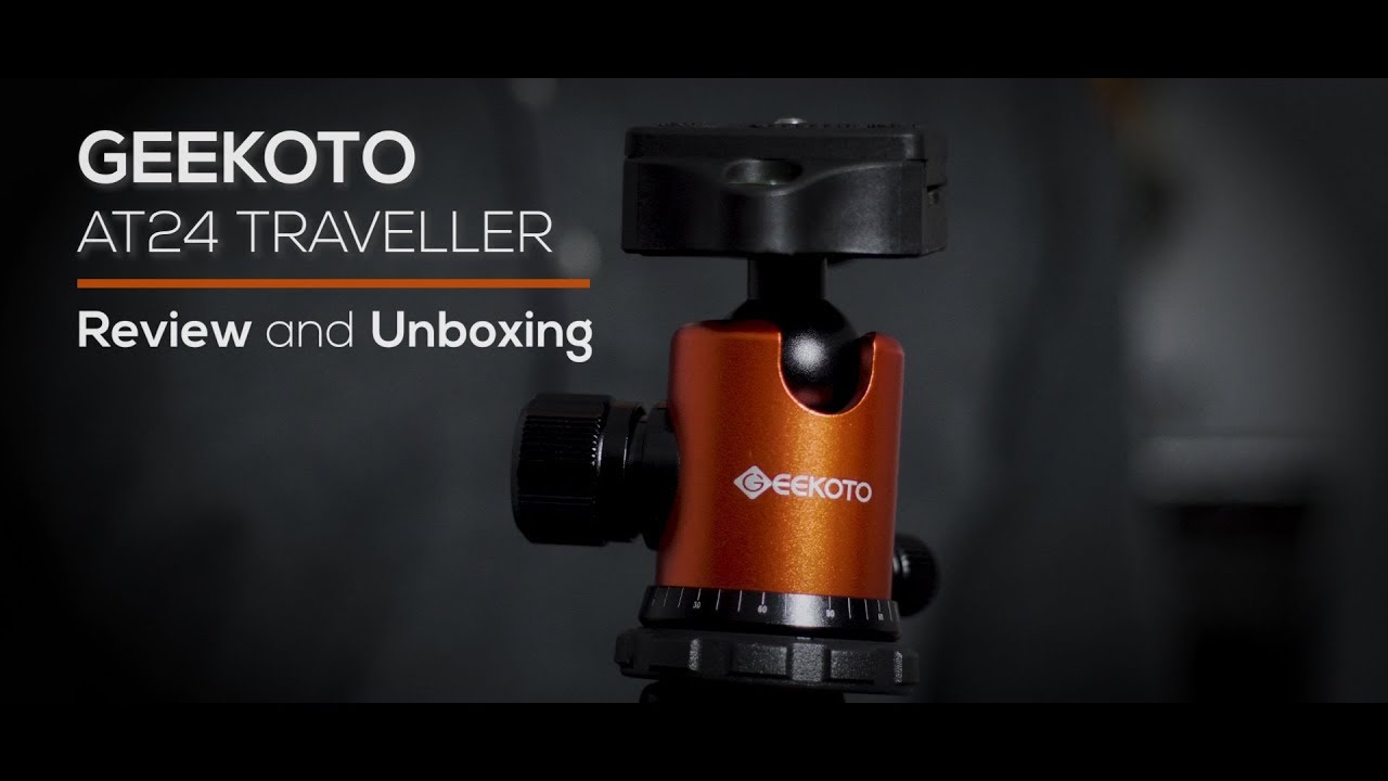 Geekoto AT24 Traveller Tripod Review and Unboxing | Logan Rando Productions