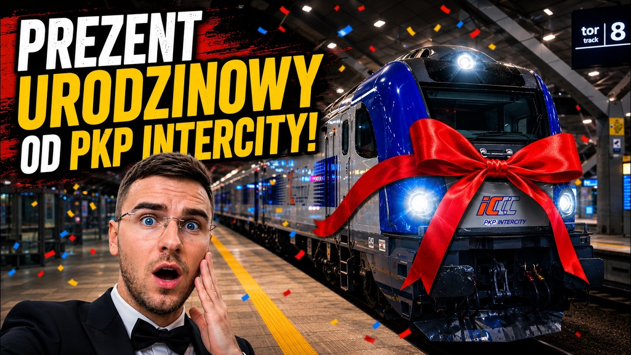 PKP INTERCITY SPEŁNIŁO MOJE MARZENIE! *WYJĄTKOWY POCIĄG i POLICJA W TLE!*