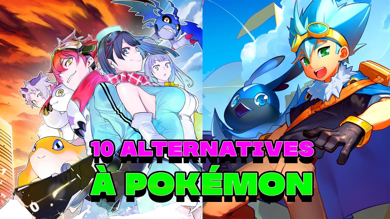 10 alternatives à Pokémon (enfin je crois)