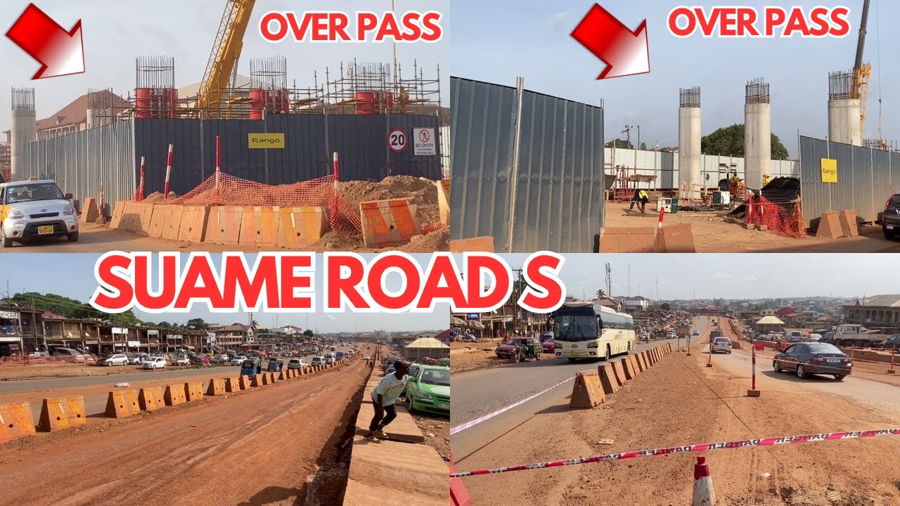 Latest Suame Interchange, Overpasses, and Dual Roads Project Update in Ghana.