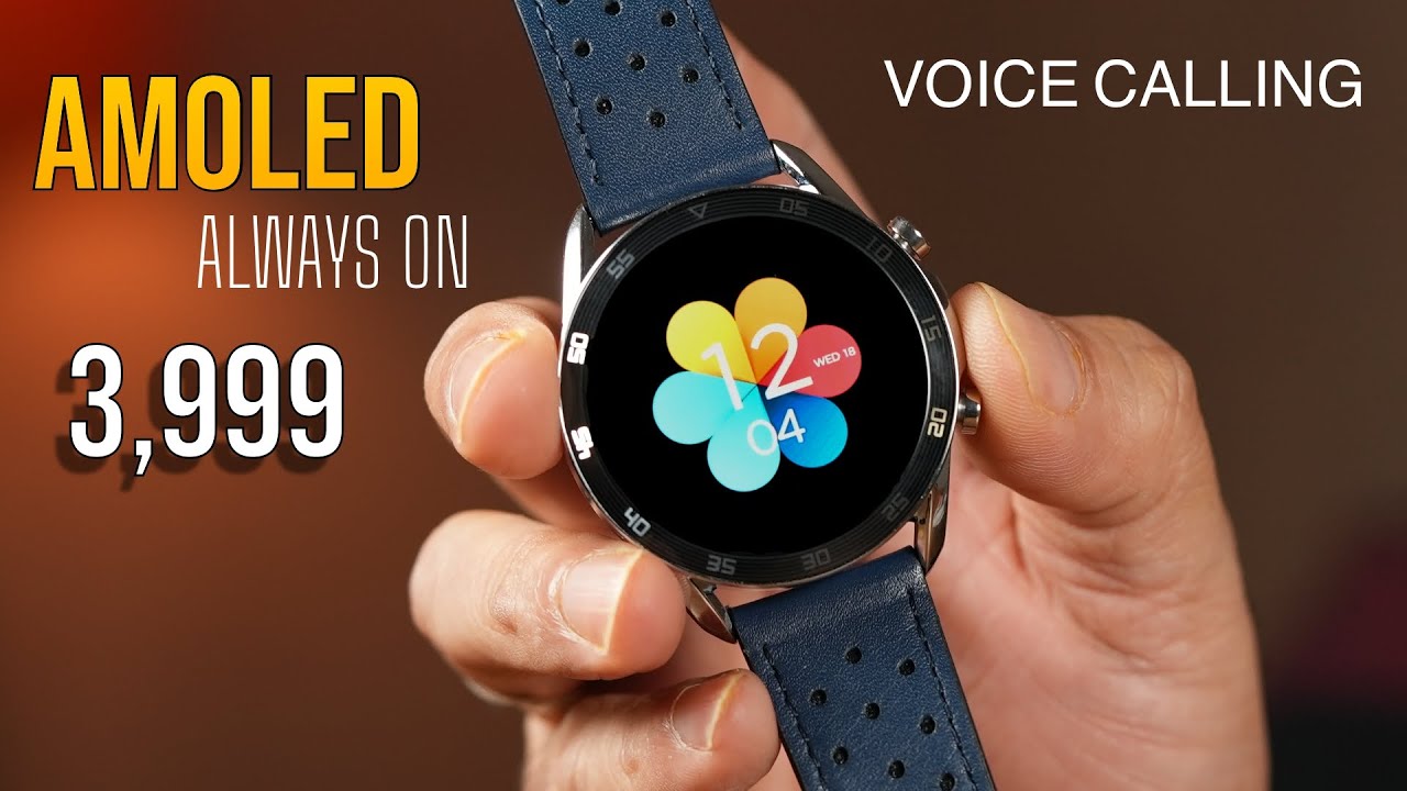 boAt Primia AMOLED Smartwatch, Always on support, voice calling for just Rs. 3,999 (go get it!)