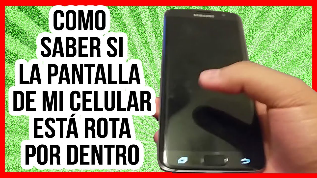 👉3 TRUCOS para SABER si la PANTALLA de tu CELULAR está dañada o ROTA