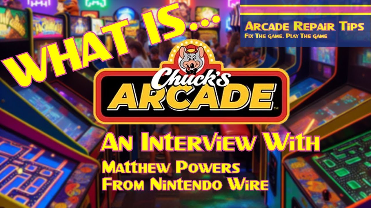 Arcade Repair Tips - What Is Chuck's Arcade? An Interview with Matthew Powers from Nintendo Wire