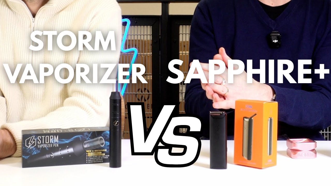Сравнение испарителей для сухих трав Sapphire+ и Storm