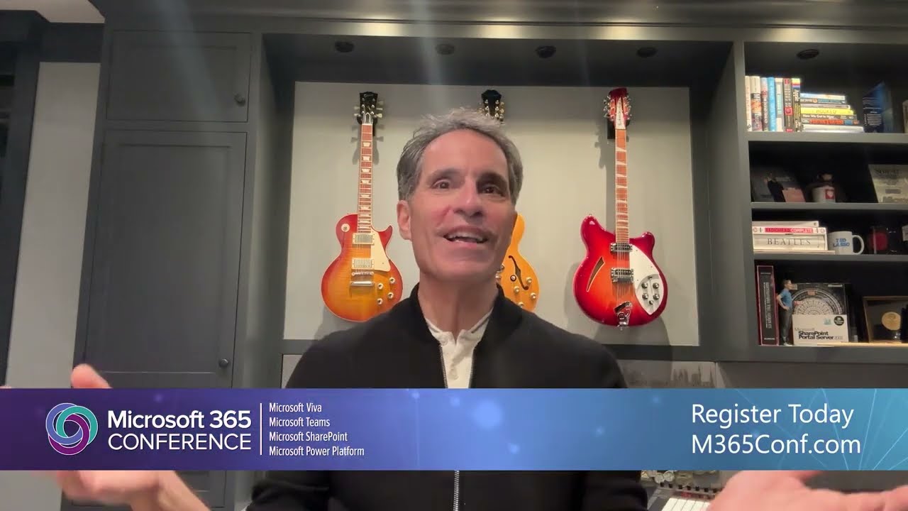 Jeff Teper invites you to join him at the Microsoft 365 Conference