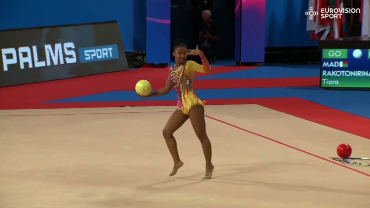 Tiara RAKOTONIRINA (MAD) -  16.750 - Ball (Bola/Pelota) Qualifications- 3rd FIG RG Junior World