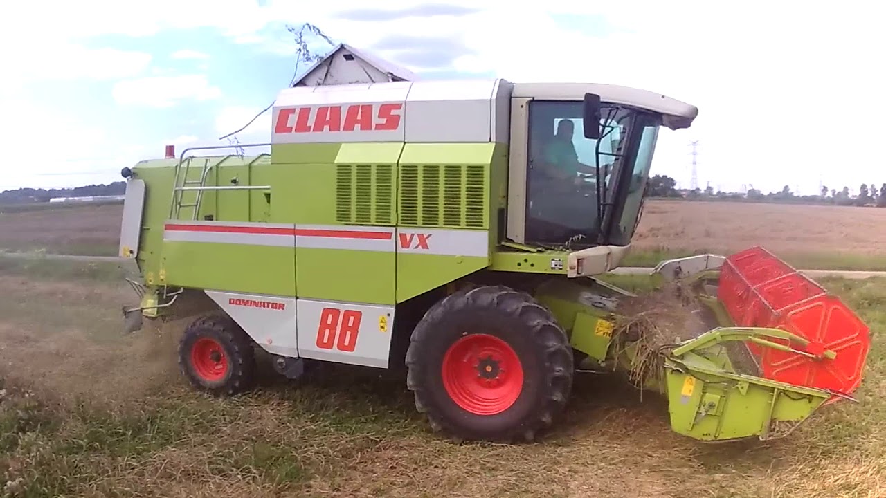 Kombajny w pola czyli żniwa 2018| w CLAAS Dominator 88 VX, URSUS C-385 i C-330