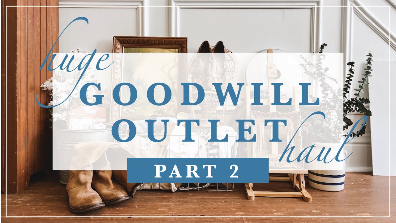 Thrift With Me | HUGE Goodwill Outlet Haul - Part 2
