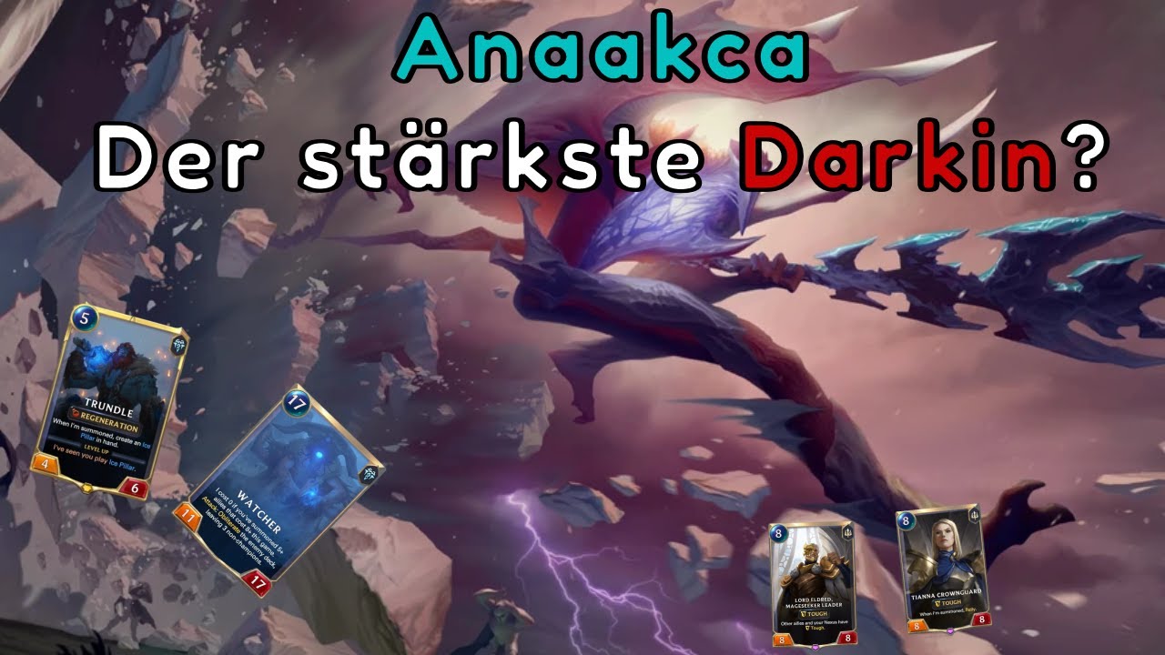 ANAAKCA IS INSANE!? RAMP FOR ANAACKA! - Legends of Runeterra