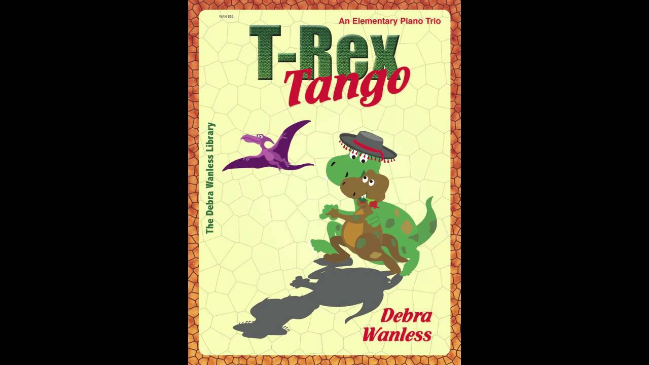 T-Rex Tango (An elementary piano trio - 1 piano / 6 hands