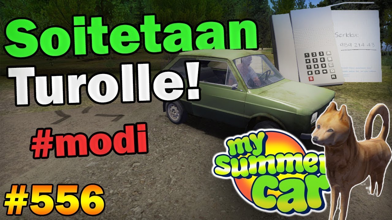 My Summer Car #556 | Soitetaan Turolle! (modi)