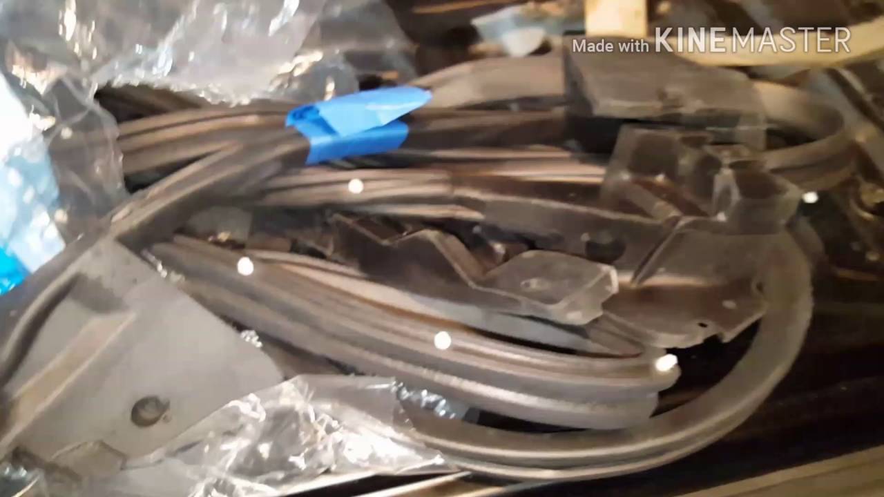 G Body Buick Regal update weather stripping installed