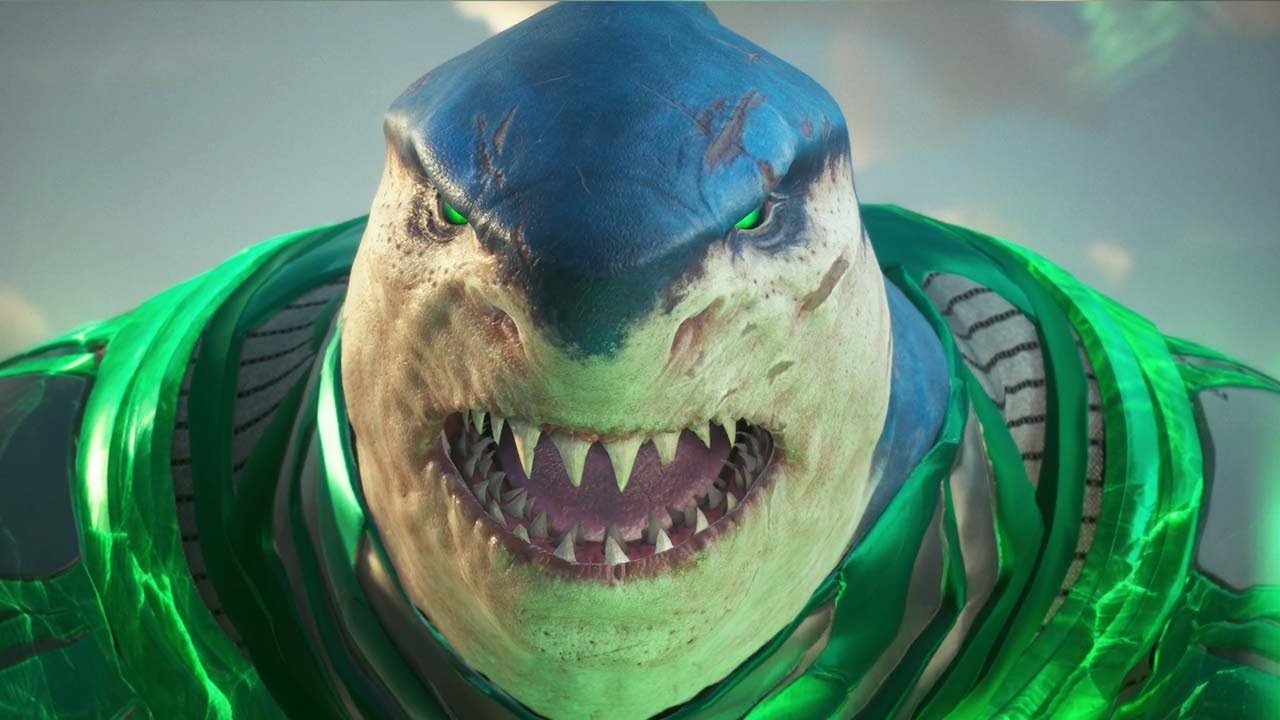 King Shark Becomes Green Lantern (Suicide Squad: Kill The Justice League)