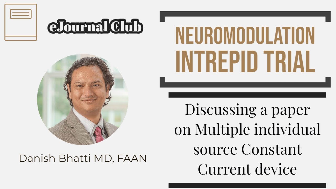 eJournal Club Neuromodulation INTREPID trial
