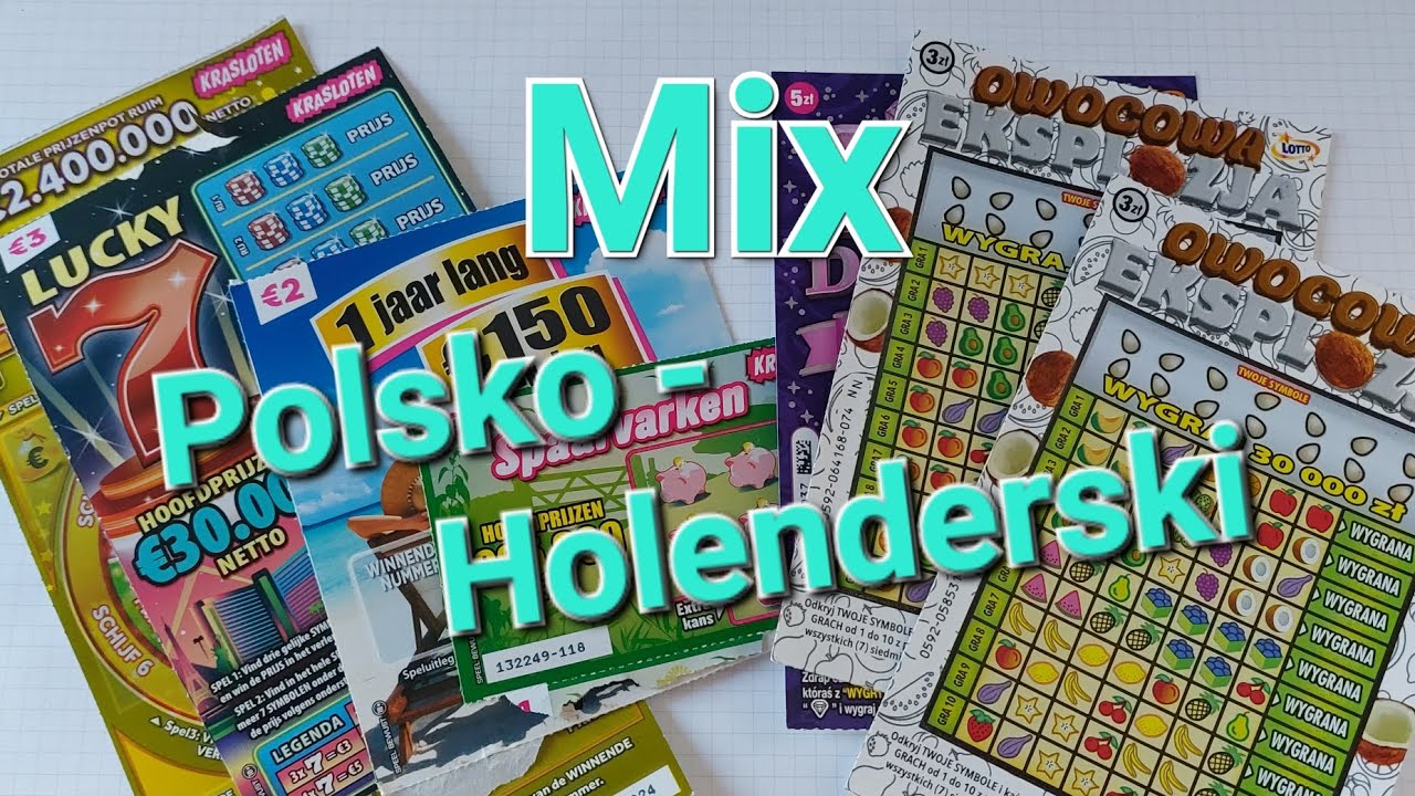 Mix Polsko-Holenderski 😄👍 #lotto #rozdanie #zdrapki
