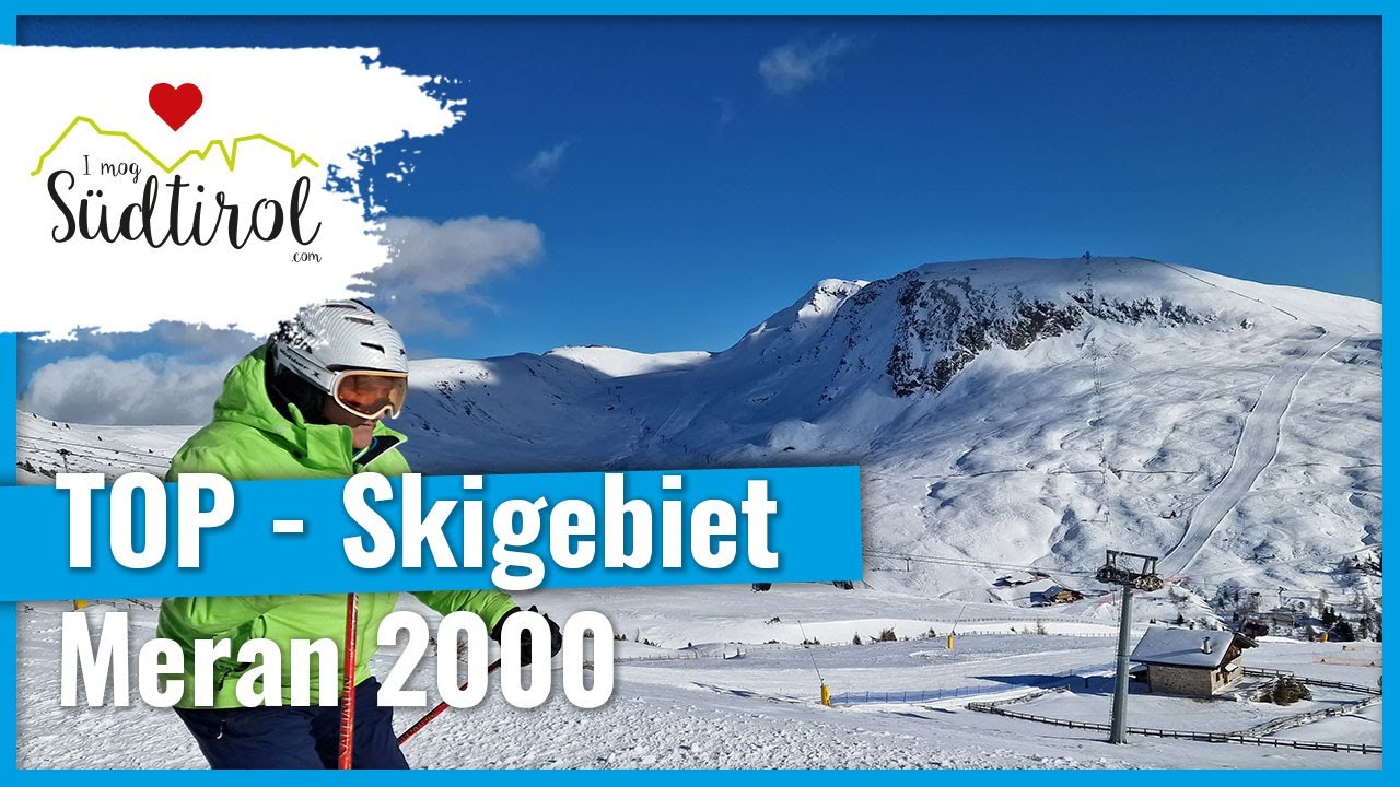 TOP Skitag im Skigebiet Meran 2000 - Südtirols beliebtes Skigebiet ❄️