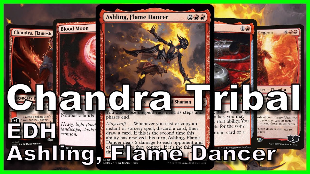 Эшлинг, танцор пламени, техник палубы EDH | Magic the Gathering