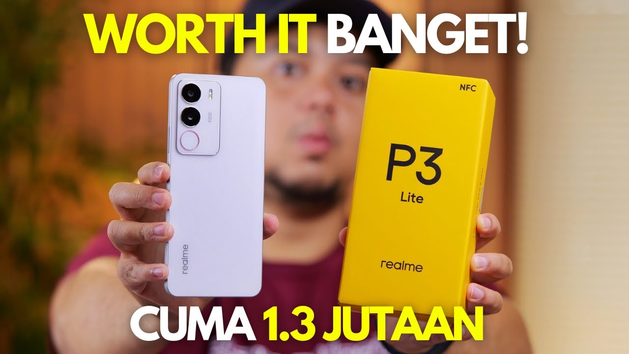 REALME MODE SERIUS!😱 UNBOXING Realme P3 Lite Indonesia, Cuma 1.3Jtan Dapat SEBAGUS INI!