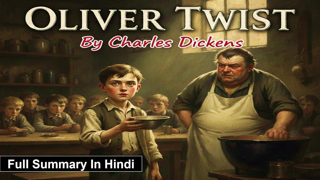 Oliver Twist by Charles Dickens Summary in Hindi