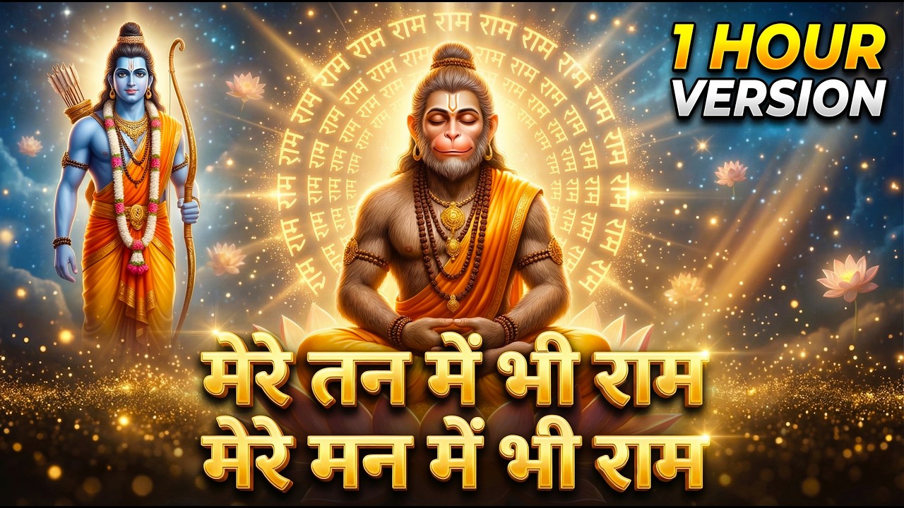 मेरे तन में भी राम मेरे मन में भी राम | Ram Naam Kirtan | Ram Naam | Ram Dhun | Mere Man Me Bhi Ram
