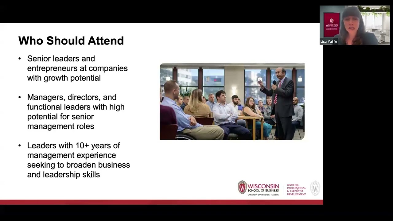 Executive Leadership Development Starts Here: Transition to Executive Management Program Overview